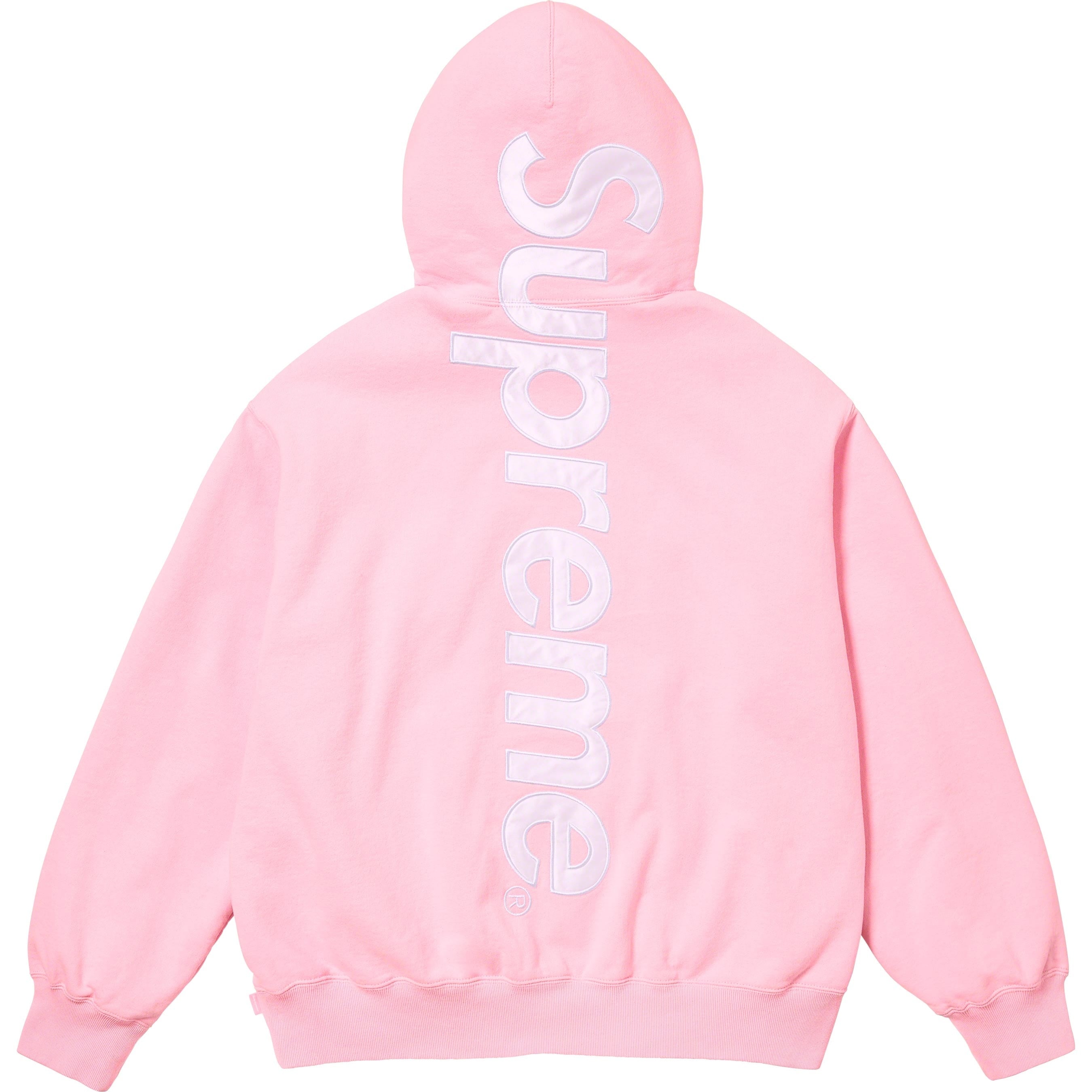 Satin Appliqué Hooded Sweatshirt view 15